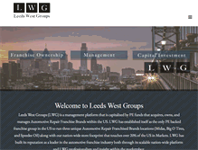 Tablet Screenshot of leedswestgroups.com